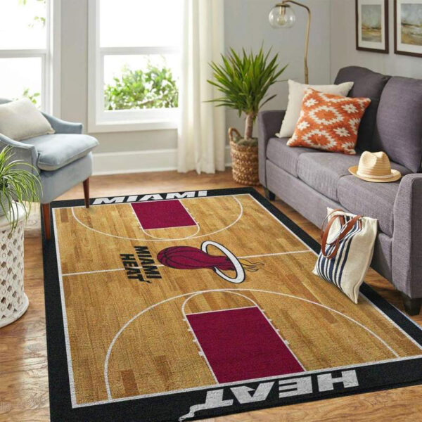 Miami Heat Rug Living Room Carpet Regtangle Carpet Floor Decor