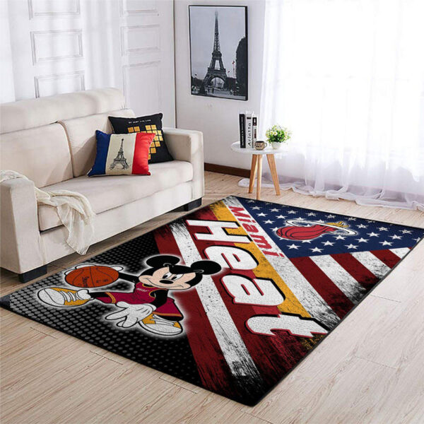Miami Heat Rug Living Room Carpet Regtangle Carpet Floor Decor