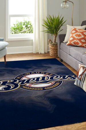 Milwaukee Brewers Rug Living Room Carpet Regtangle Carpet Floor Decor