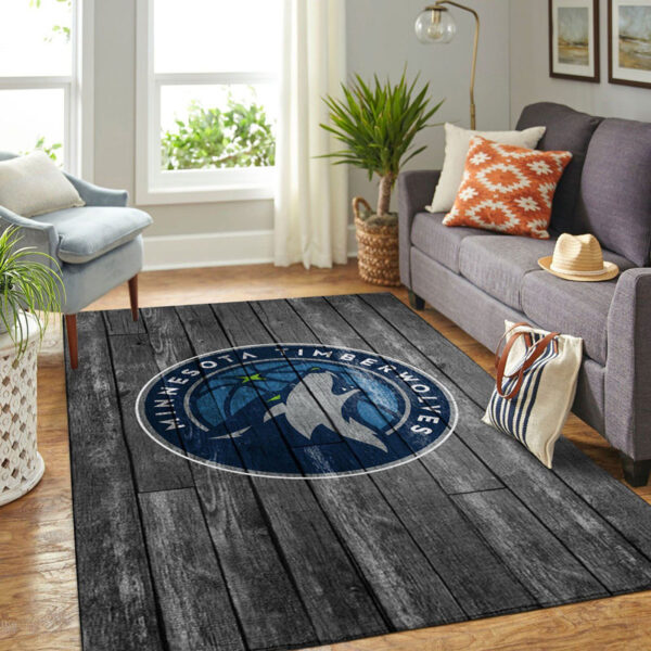 Minnesota Timberwolves Rug Living Room Carpet Regtangle Carpet Floor Decor