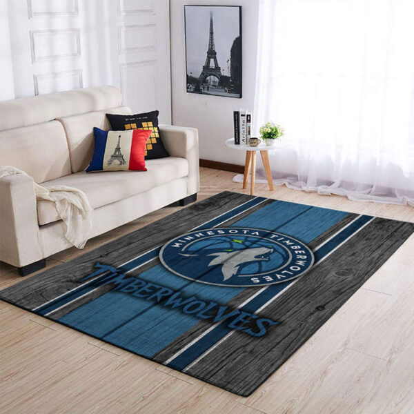 Minnesota Timberwolves Rug Living Room Carpet Regtangle Carpet Floor Decor