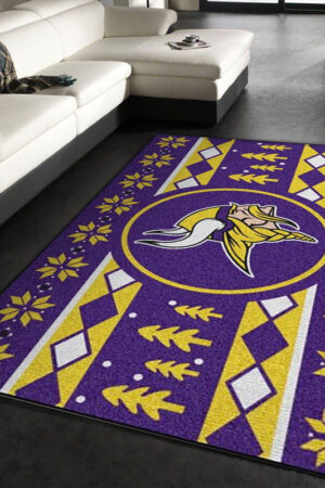 Minnesota Vikings Area Rug Bathroom Rug Floor Rug Regtangle Carpet