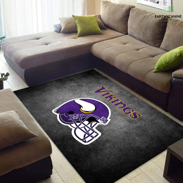 Minnesota Vikings Rugs Living Room Rug Floor Rug Regtangle Carpet