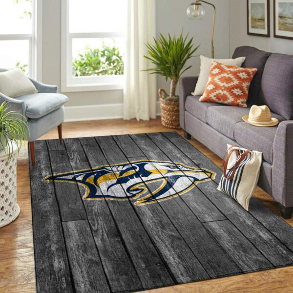 Nashville Predators Rug Living Room Carpet Regtangle Carpet Floor Decor