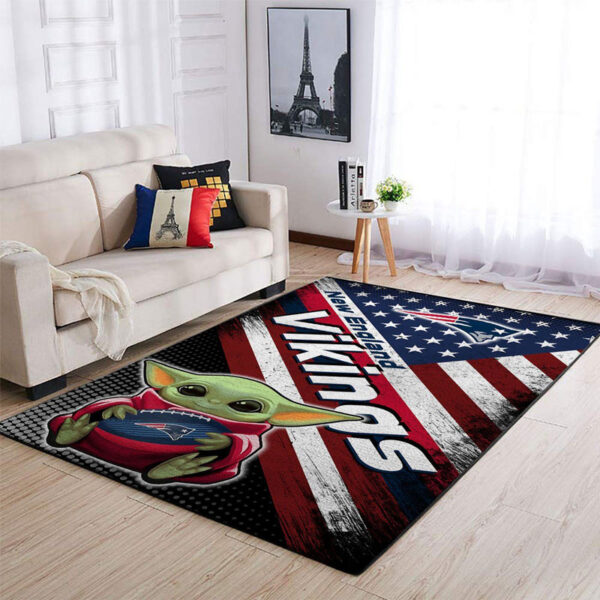 New England Patriot Rugs Bathroom Rug Floor Rug Regtangle Carpet