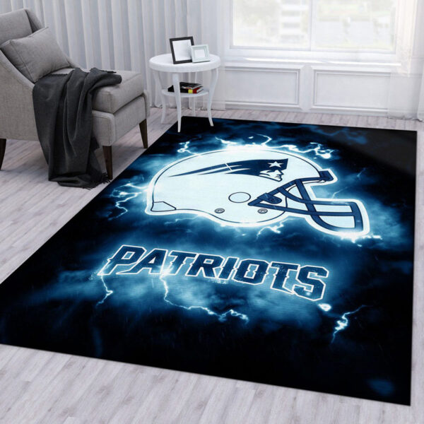 New England Patriots Area Rug Bathroom Rug Floor Rug Regtangle Carpet