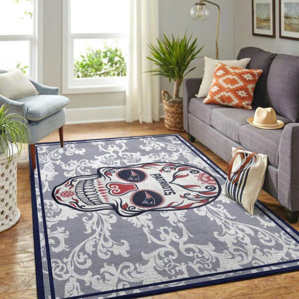 New England Patriots Area Rug Bathroom Rug Floor Rug Regtangle Carpet