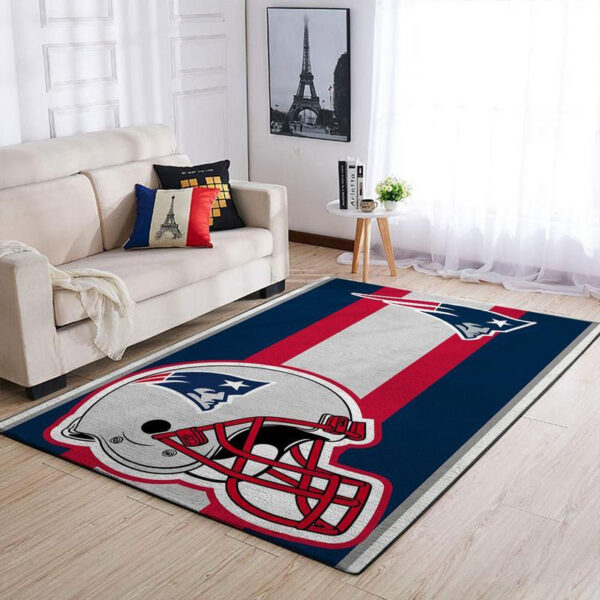 New England Patriots Area Rug Living Room Rug Floor Rug Regtangle Carpet