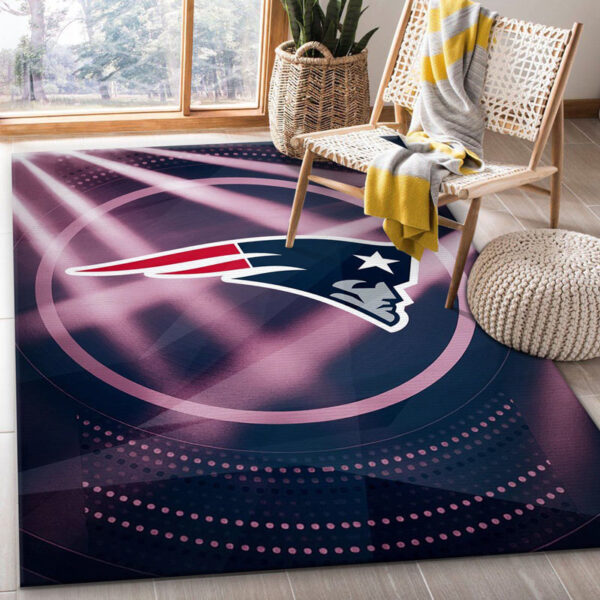 New England Patriots Area Rug Living Room Rug Floor Rug Regtangle Carpet