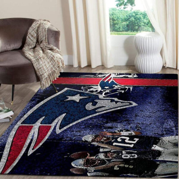 New England Patriots Carpet Bathroom Rug Floor Rug Regtangle Carpet