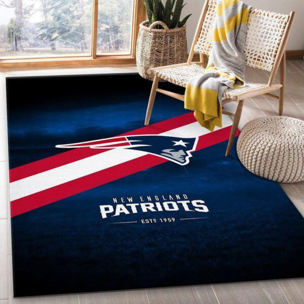New England Patriots Carpet Living Room Rug Floor Rug Regtangle Carpet