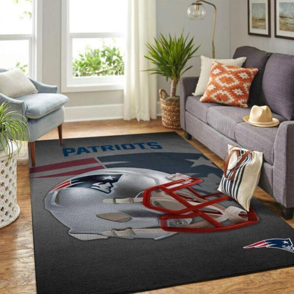 New England Patriots Rug Bathroom Rug Floor Rug Regtangle Carpet