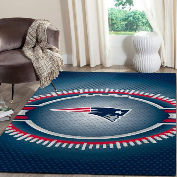 New England Patriots Rug Bathroom Rug Floor Rug Regtangle Carpet