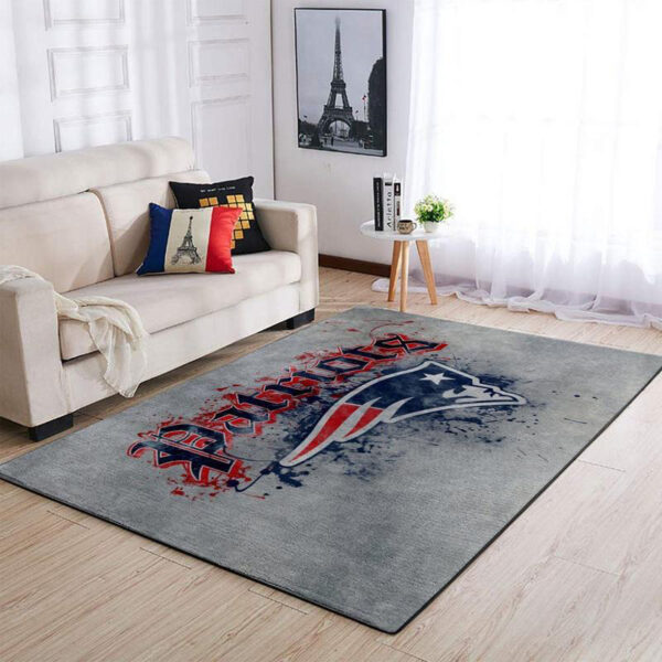 New England Patriots Rug Living Room Rug Floor Rug Regtangle Carpet