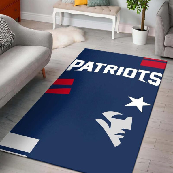 New England Patriots Rug Living Room Rug Floor Rug Regtangle Carpet