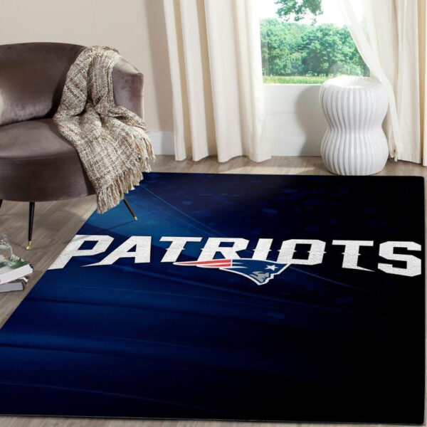 New England Patriots Rug Living Room Rug Floor Rug Regtangle Carpet