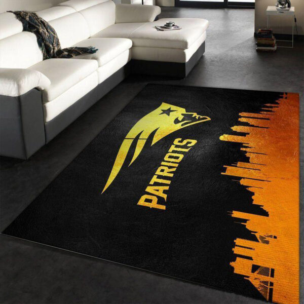 New England Patriots Rugs Bathroom Rug Floor Rug Regtangle Carpet
