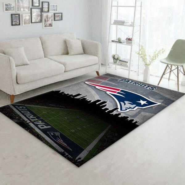 New England Patriots Rugs Bathroom Rug Floor Rug Regtangle Carpet