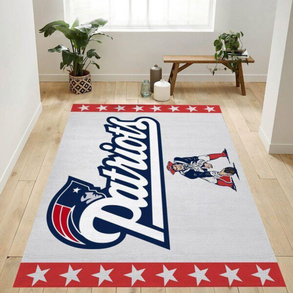 New England Patriots Rugs Living Room Rug Floor Rug Regtangle Carpet