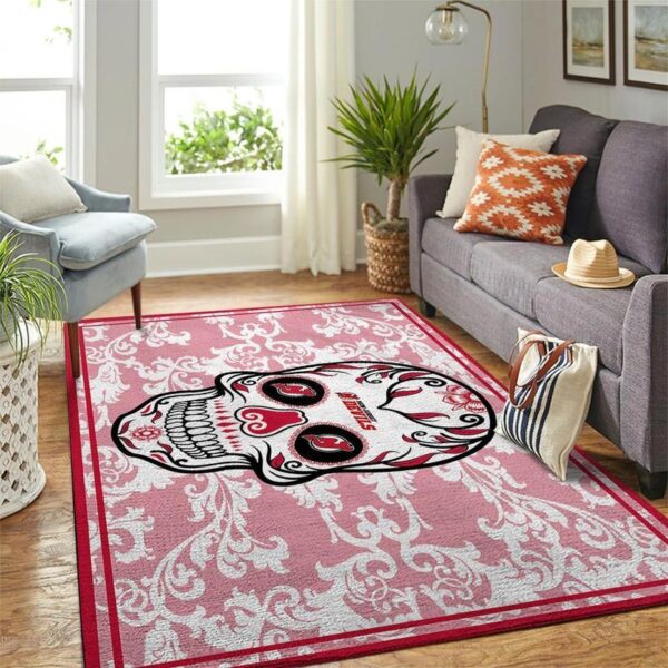 New Jersey Devils Rug Living Room Carpet Regtangle Carpet Floor Decor