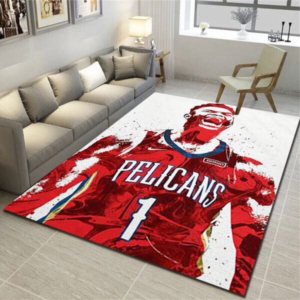 New Orleans Pelicans Rug Living Room Carpet Regtangle Carpet Floor Decor