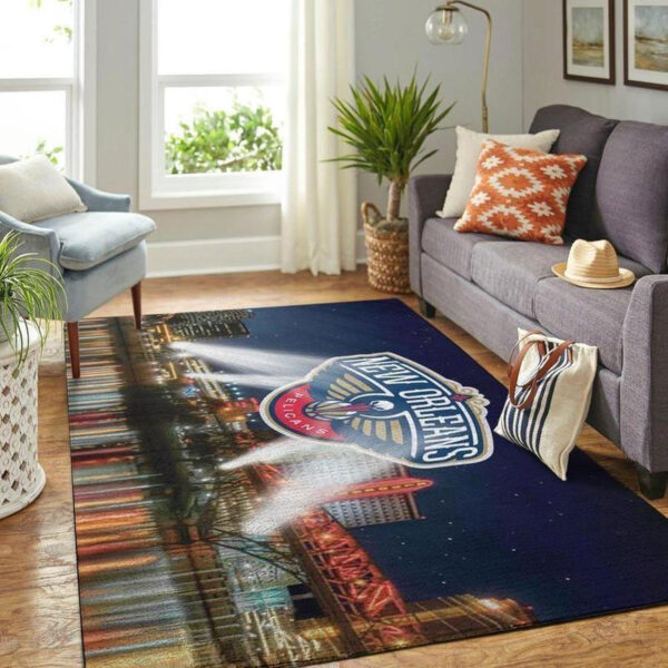 New Orleans Pelicans Rug Living Room Carpet Regtangle Carpet Floor Decor