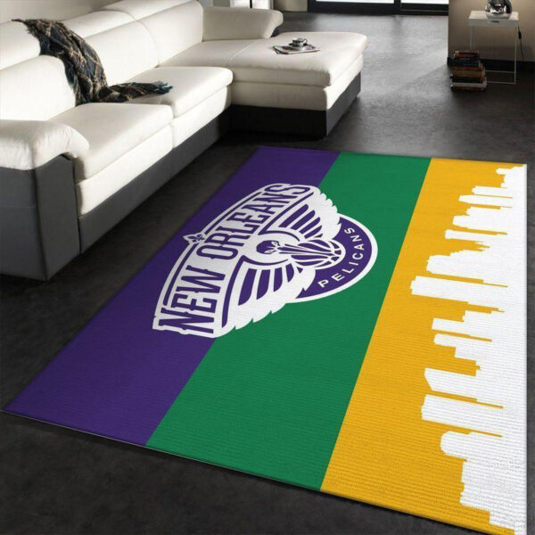 New Orleans Pelicans Rug Living Room Carpet Regtangle Carpet Floor Decor