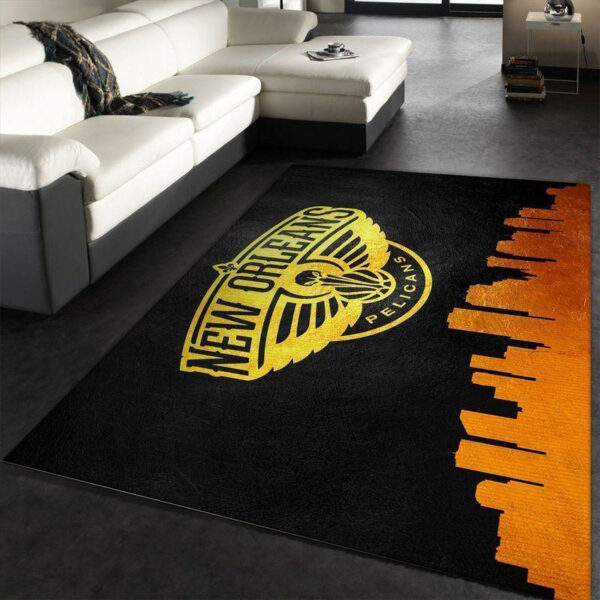 New Orleans Pelicans Rug Living Room Carpet Regtangle Carpet Floor Decor