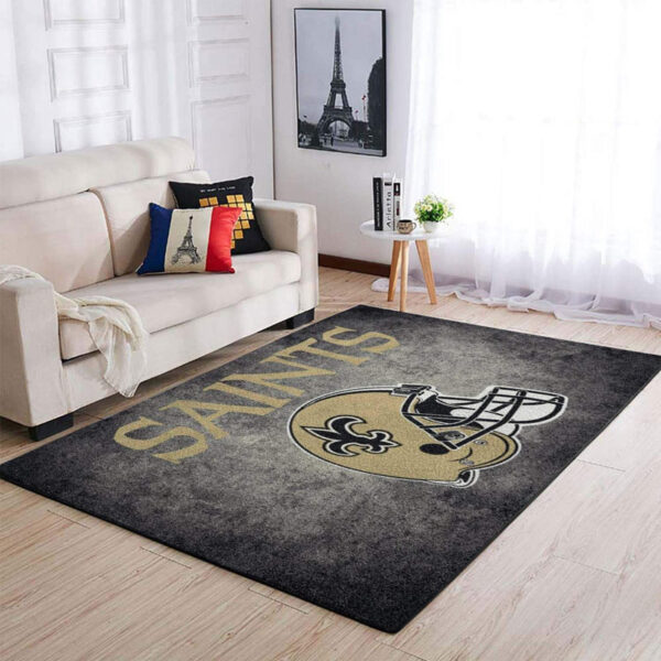 New Orleans Saints Area Rug Living Room Rug Floor Rug Regtangle Carpet