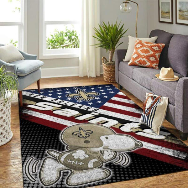 New Orleans Saints Rugs Living Room Rug Floor Rug Regtangle Carpet