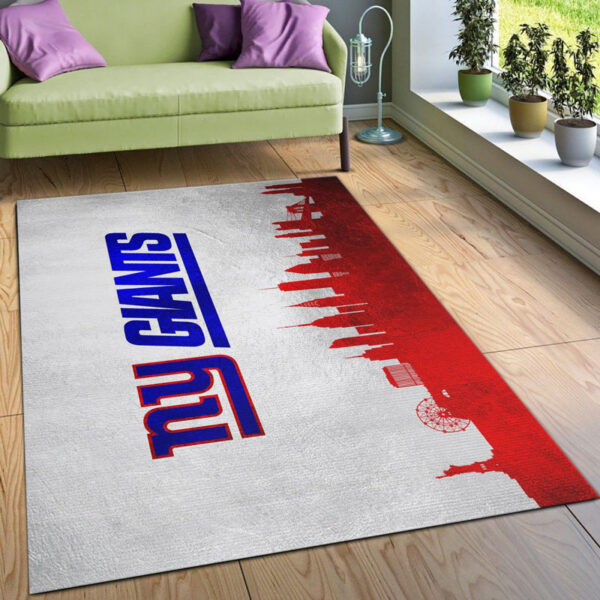 New York Giants Area Rug Living Room Rug Floor Rug Regtangle Carpet