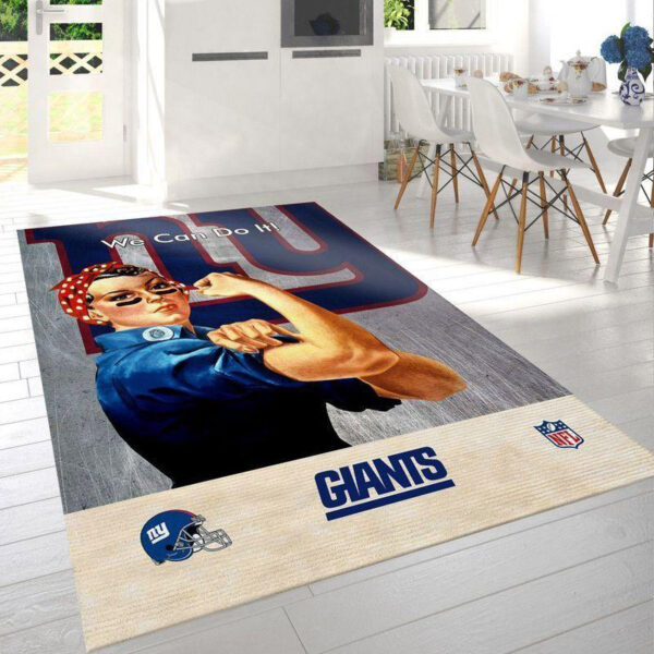 New York Giants Rug Bathroom Rug Floor Rug Regtangle Carpet