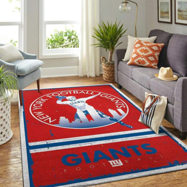 New York Giants Rug Living Room Rug Floor Rug Regtangle Carpet