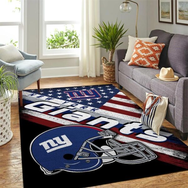 New York Giants Rug Living Room Rug Floor Rug Regtangle Carpet