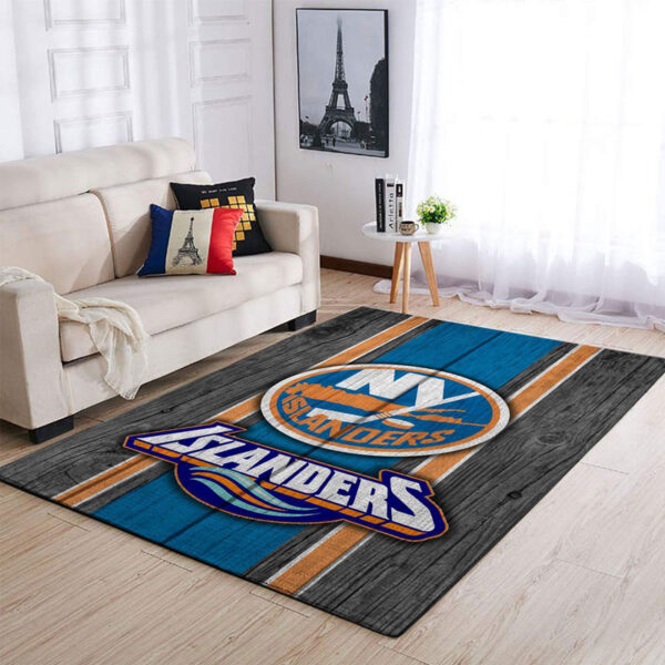 New York Islanders Rug Living Room Carpet Regtangle Carpet Floor Decor