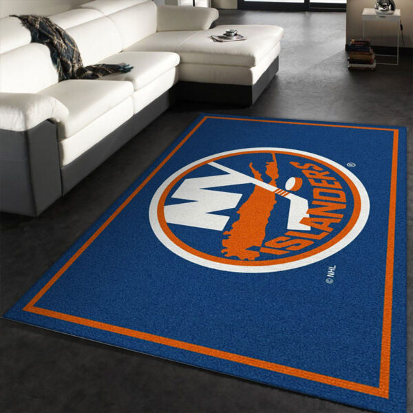 New York Islanders Rug Living Room Carpet Regtangle Carpet Floor Decor