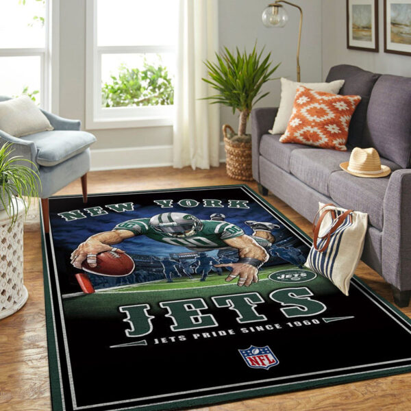 New York Jets Area Rug Bathroom Rug Floor Rug Regtangle Carpet