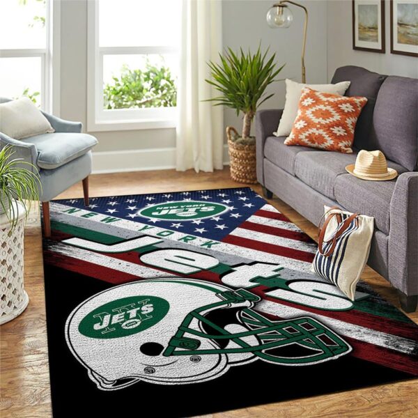 New York Jets Rug Living Room Rug Floor Rug Regtangle Carpet
