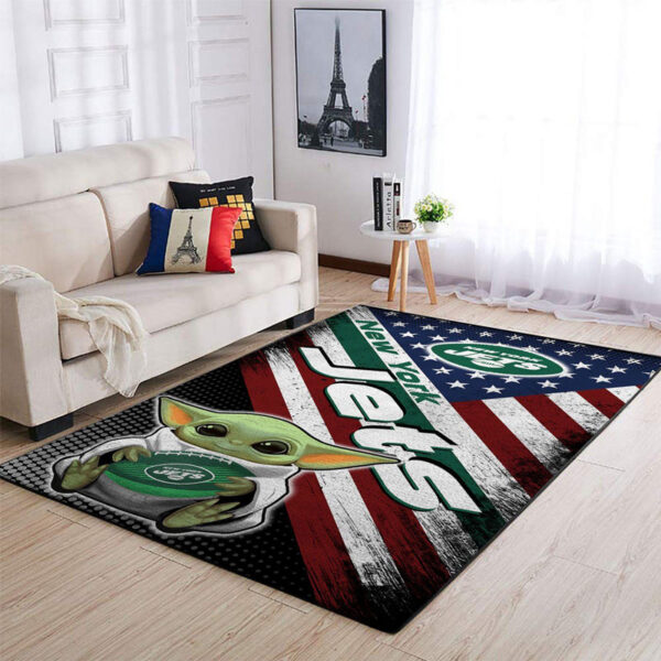 New York Jets Rug Living Room Rug Floor Rug Regtangle Carpet