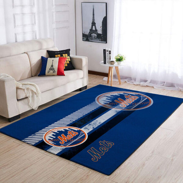 New York Mets Rug Living Room Carpet Regtangle Carpet Floor Decor
