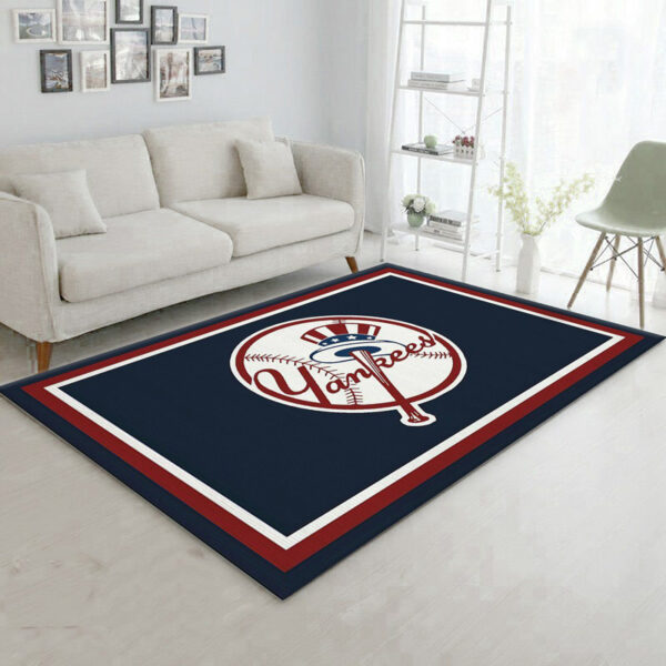New York Yankees Rug Living Room Carpet Regtangle Carpet Floor Decor