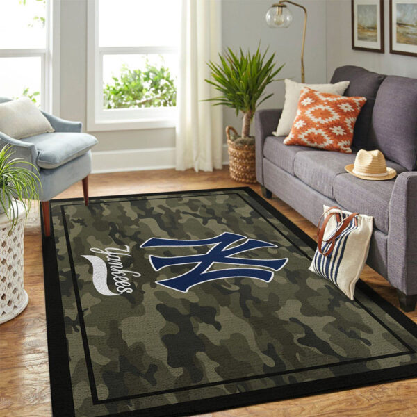 New York Yankees Rug Living Room Carpet Regtangle Carpet Floor Decor