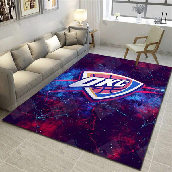 Oklahoma City Thunder Rug Living Room Carpet Regtangle Carpet Floor Decor