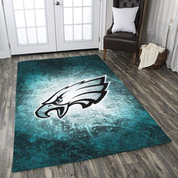 Philadelphia Eagles Area Rug Bathroom Rug Floor Rug Regtangle Carpet