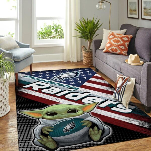 Philadelphia Eagles Carpet Bathroom Rug Floor Rug Regtangle Carpet