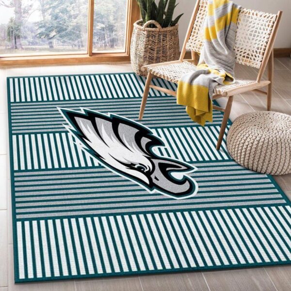 Philadelphia Eagles Rug Living Room Rug Floor Rug Regtangle Carpet