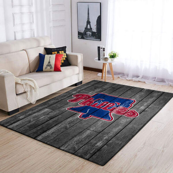 Philadelphia Phillies Rug Living Room Carpet Regtangle Carpet Floor Decor