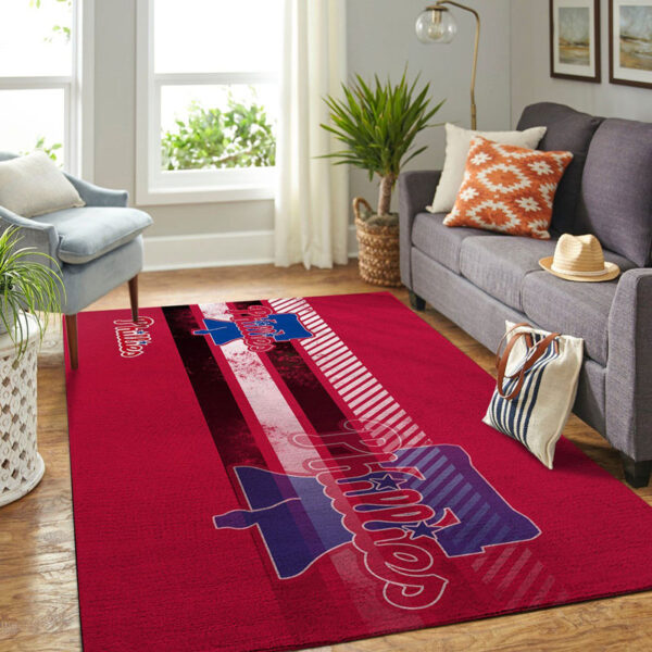 Philadelphia Phillies Rug Living Room Carpet Regtangle Carpet Floor Decor