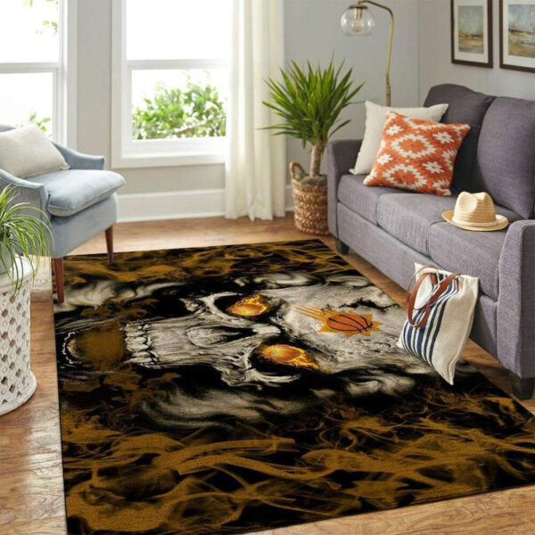 Phoenix Suns Rug Living Room Carpet Regtangle Carpet Floor Decor
