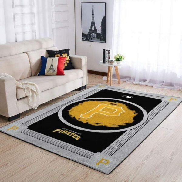 Pittsburgh Pirates Rug Living Room Carpet Regtangle Carpet Floor Decor